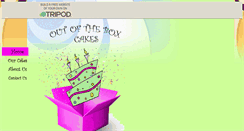 Desktop Screenshot of outoftheboxcakes.tripod.com