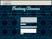 Tablet Screenshot of fantasydreamsring.tripod.com