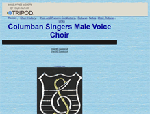 Tablet Screenshot of columban2.tripod.com