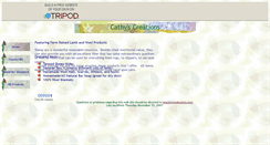 Desktop Screenshot of cathys-creations.tripod.com