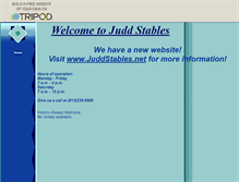 Tablet Screenshot of juddstables.tripod.com