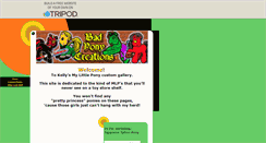 Desktop Screenshot of mybadpony.tripod.com