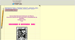 Desktop Screenshot of historiaonline.mx.tripod.com