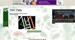 Desktop Screenshot of 1941pets.tripod.com