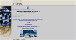 Desktop Screenshot of dreampro0.tripod.com