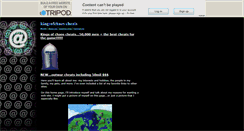 Desktop Screenshot of kingsofchaoscheats.tripod.com