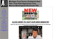 Desktop Screenshot of michigan-foot-doctor.tripod.com
