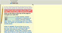Desktop Screenshot of clearsignal.tripod.com