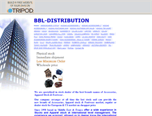 Tablet Screenshot of bbl-distribution.tripod.com