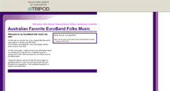 Desktop Screenshot of euroband0.tripod.com
