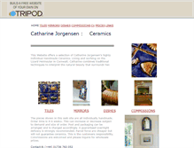 Tablet Screenshot of catharinejorgensen.tripod.com