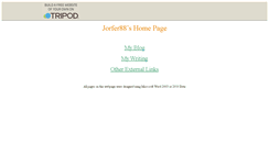 Desktop Screenshot of jorfer88.tripod.com