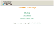 Tablet Screenshot of jorfer88.tripod.com