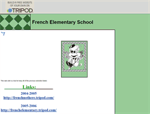 Tablet Screenshot of frenchelementarylink.tripod.com