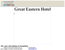 Tablet Screenshot of greateasternhotel.tripod.com