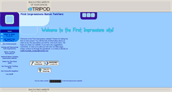 Desktop Screenshot of firstimpressions7.tripod.com