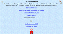 Desktop Screenshot of chris320.tripod.com