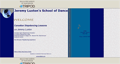 Desktop Screenshot of luxtondance.tripod.com