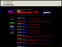 Tablet Screenshot of monsterpc.tripod.com