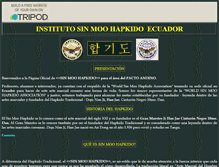 Tablet Screenshot of hapkidoecuador.tripod.com