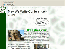 Tablet Screenshot of maywewriteconf.tripod.com