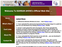 Tablet Screenshot of kamranamini.tripod.com