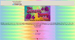 Desktop Screenshot of genericjerry.tripod.com