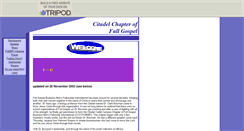 Desktop Screenshot of citadelfullgospel.tripod.com