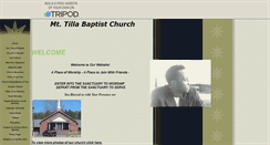 Desktop Screenshot of mttilla-baptist.tripod.com