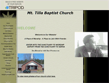 Tablet Screenshot of mttilla-baptist.tripod.com