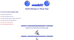 Desktop Screenshot of klempera.tripod.com