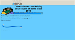 Desktop Screenshot of careerathome2.tripod.com