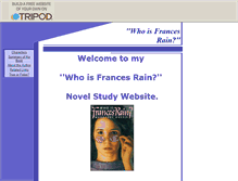 Tablet Screenshot of frnovel.tripod.com