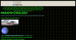 Desktop Screenshot of parapsychology2.tripod.com