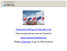 Tablet Screenshot of communitysailingcolo.tripod.com