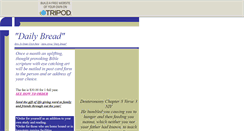 Desktop Screenshot of dailybread6.tripod.com
