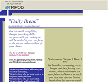 Tablet Screenshot of dailybread6.tripod.com