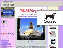 Tablet Screenshot of newnepal.tripod.com
