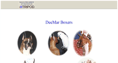 Desktop Screenshot of deemarboxers.tripod.com