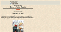 Desktop Screenshot of cookbooksbyclaudia-ivil.tripod.com