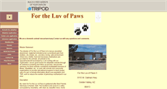 Desktop Screenshot of fortheluvofpaws.tripod.com