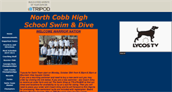 Desktop Screenshot of nchsswimming.tripod.com