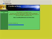 Tablet Screenshot of derrycursillo.tripod.com