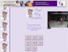 Tablet Screenshot of angelwinggraphics.tripod.com