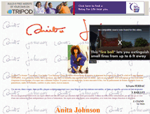 Tablet Screenshot of anitajohnson.tripod.com