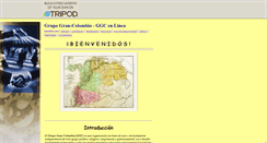 Desktop Screenshot of gran-colombia.tripod.com