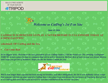Tablet Screenshot of catdog1st.tripod.com