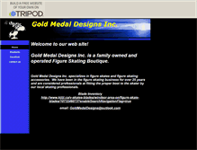Tablet Screenshot of goldmedaldesigns.tripod.com