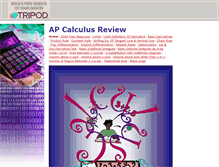 Tablet Screenshot of apcalculusreview.tripod.com