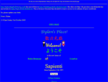 Tablet Screenshot of dylansung.tripod.com